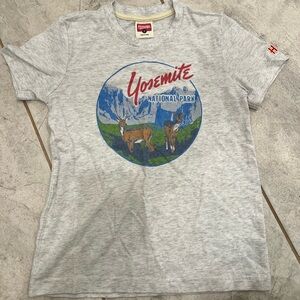 HOMAGE Light Gray Yosemite Graphic Tee